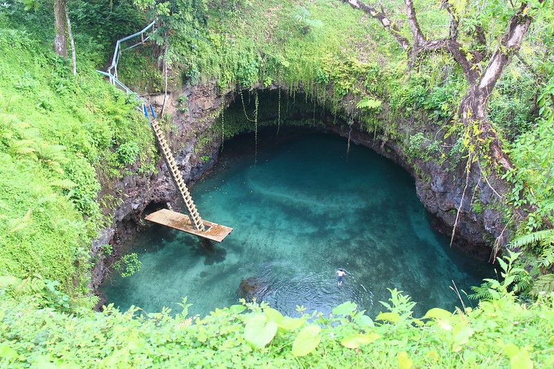 To Sua Ocean Trench Samoa Polynésie