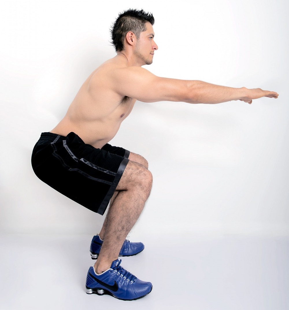 Leg exercises.