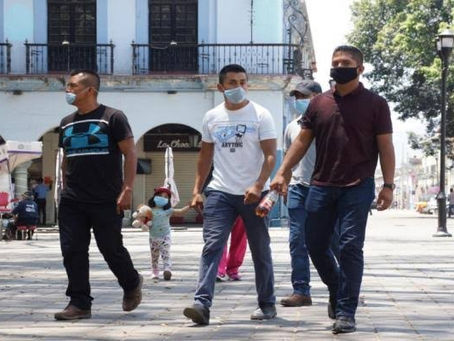 COVID-19 rebasa los mil 300 contagios en Oaxaca