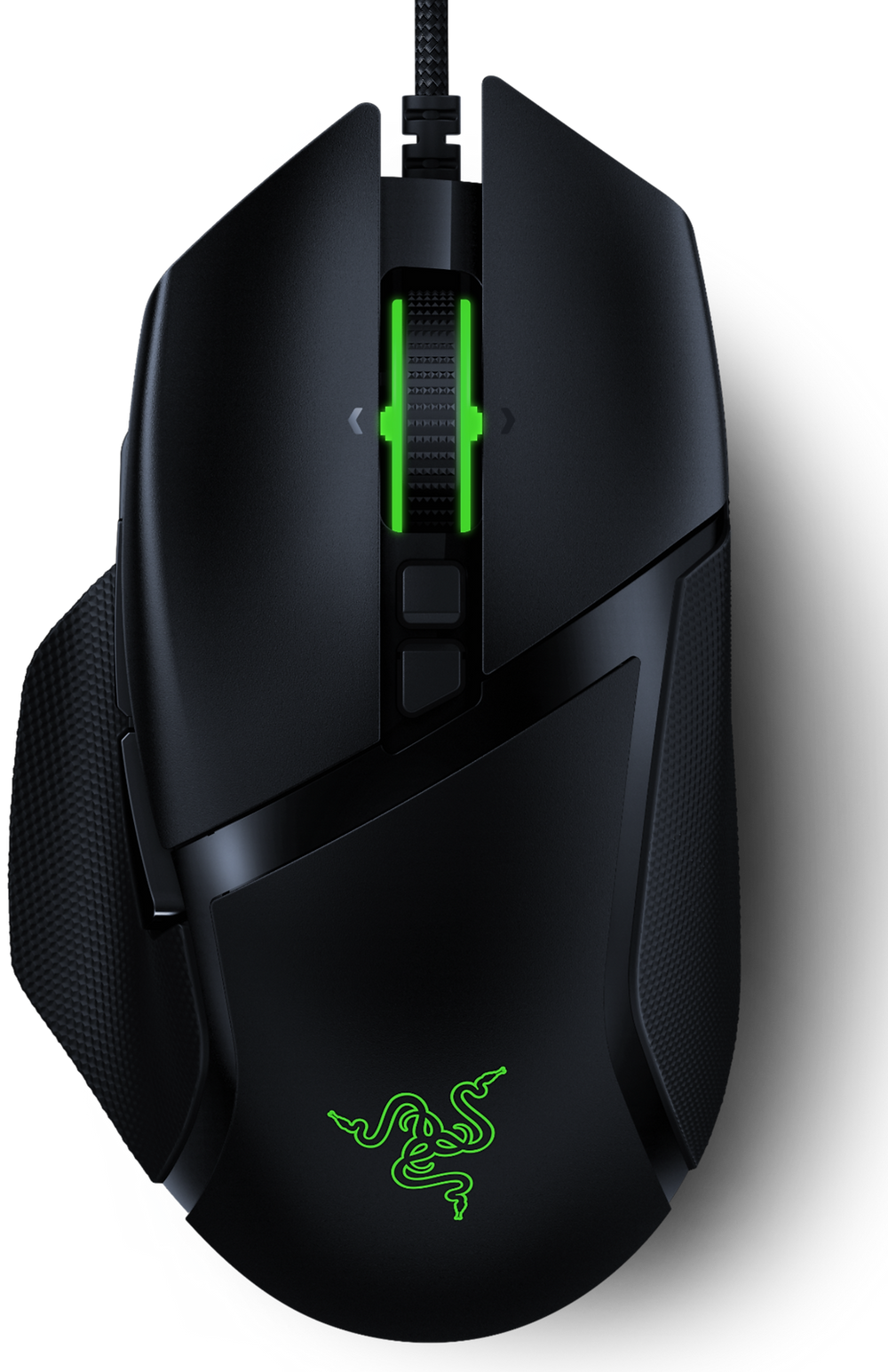A photo of Razer´s Basilisk V2 gaming mouse on a white background.