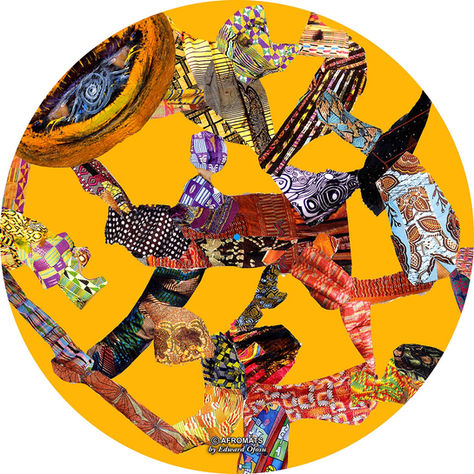 AFROMATS Exhibit 'Art on a Slip' at ASC Art House Croydon Open Studios