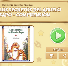 JUEGO DE COMPRENSIÓN: 
LOS SECRETOS DEL ABUELO SAPO