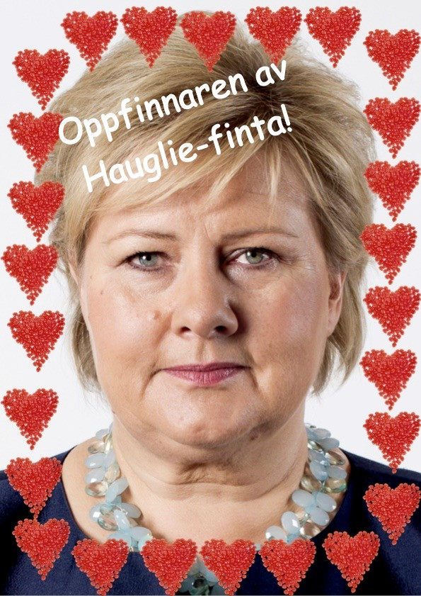 Hjartemontasje: Hildegunn Moltubakk/strikkebitsj