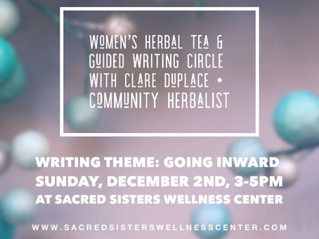 Women’s Herbal Tea and Guided Writing Circle