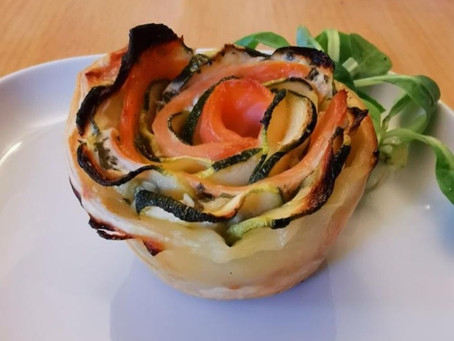Rose Starter with Salmon