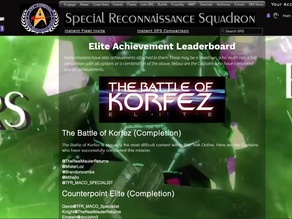 Elite Achievements Page
