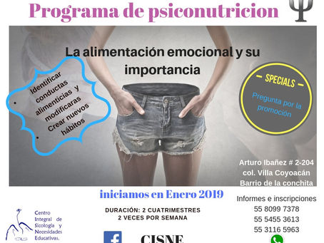 TALLER DE PSICONUTRICION
