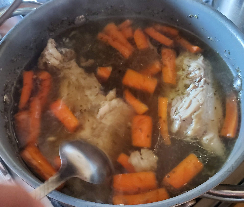 Homemade tomato soup