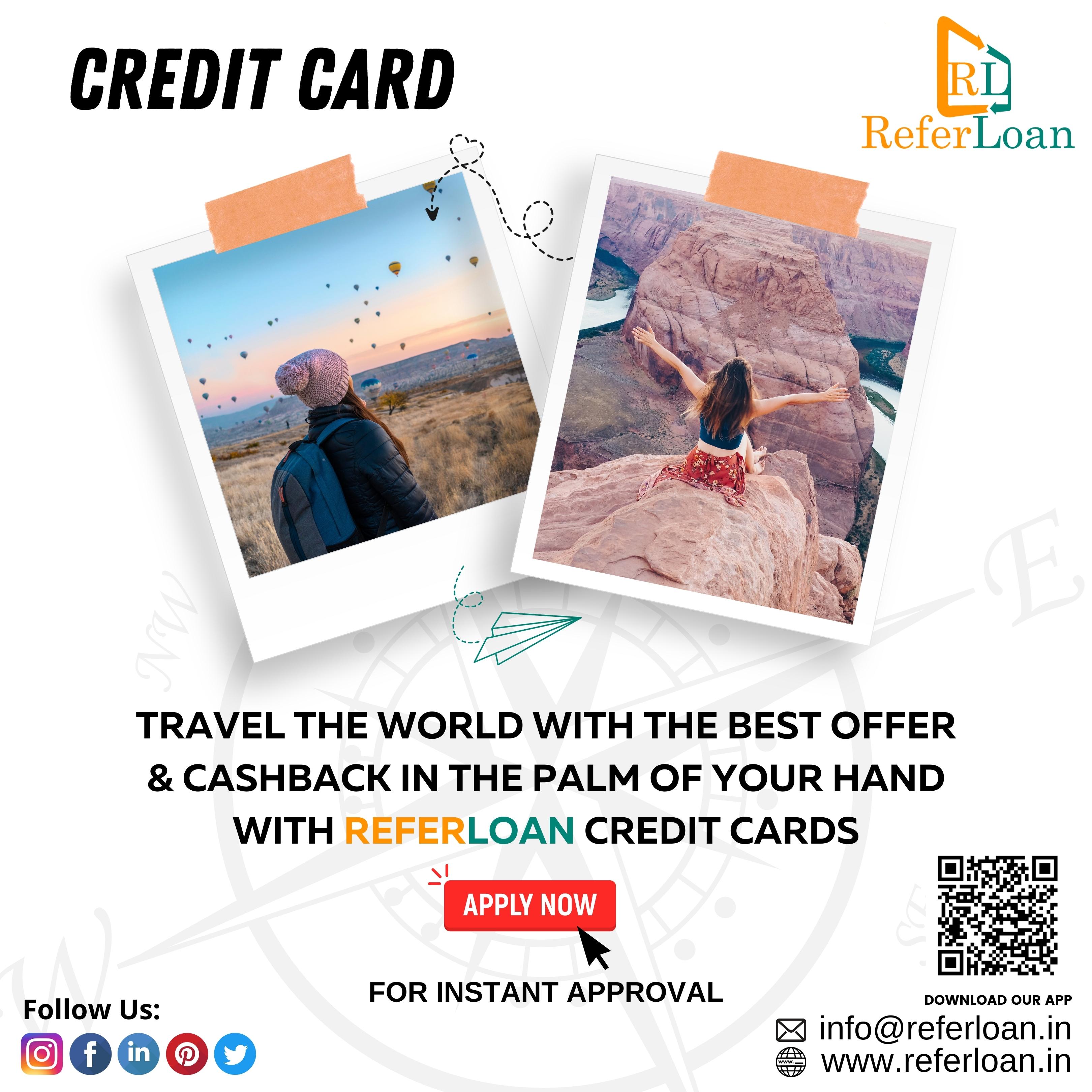 Travel the world with the best offers & cashback in the palm of your hand with Refer Loan content media