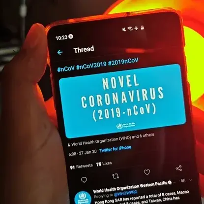 Corona Virus Alert to 5,000 Employees on Twitter: Work from Home