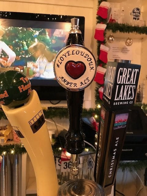 #LoveLoudoun Aber Ale tap handle