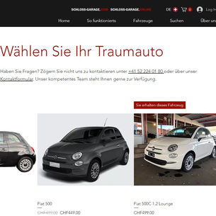 Buchen Sie das abgebildete Fahrzeug