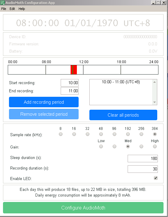 Time Stamp in .wav file content media