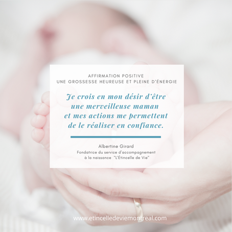 J'ai confiance en moi et en la Vie