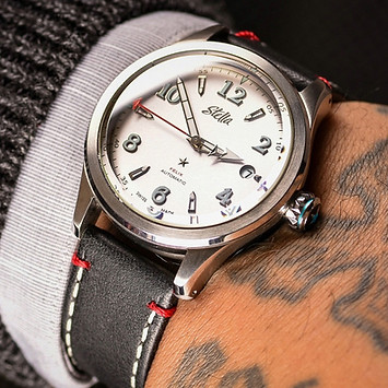 Swiss Made Luxury Watch Stella Felix Grand Central Silver Automatic Timepiece STP1-11 quality craftsmanship
