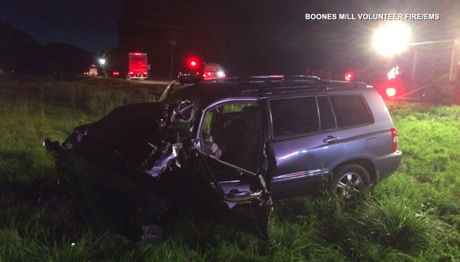 One hospitalized after SUV, tractor-trailer accident on Route 220