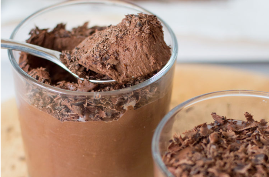 Gezonde chocomousse (vegan!) content media