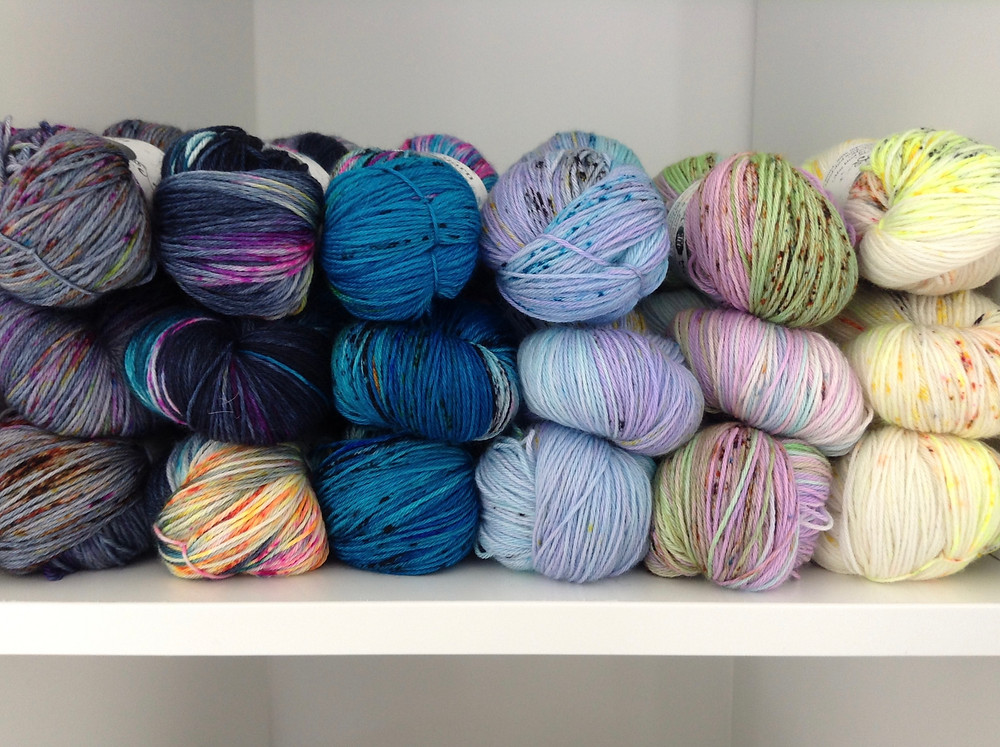 From Left to Right: #method #kimono #Deep End #Budgie #Pistachio #Bee's Knees