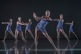 Rambert dancers in PreSentient, by Wayne McGregor. c Johan Perssonn