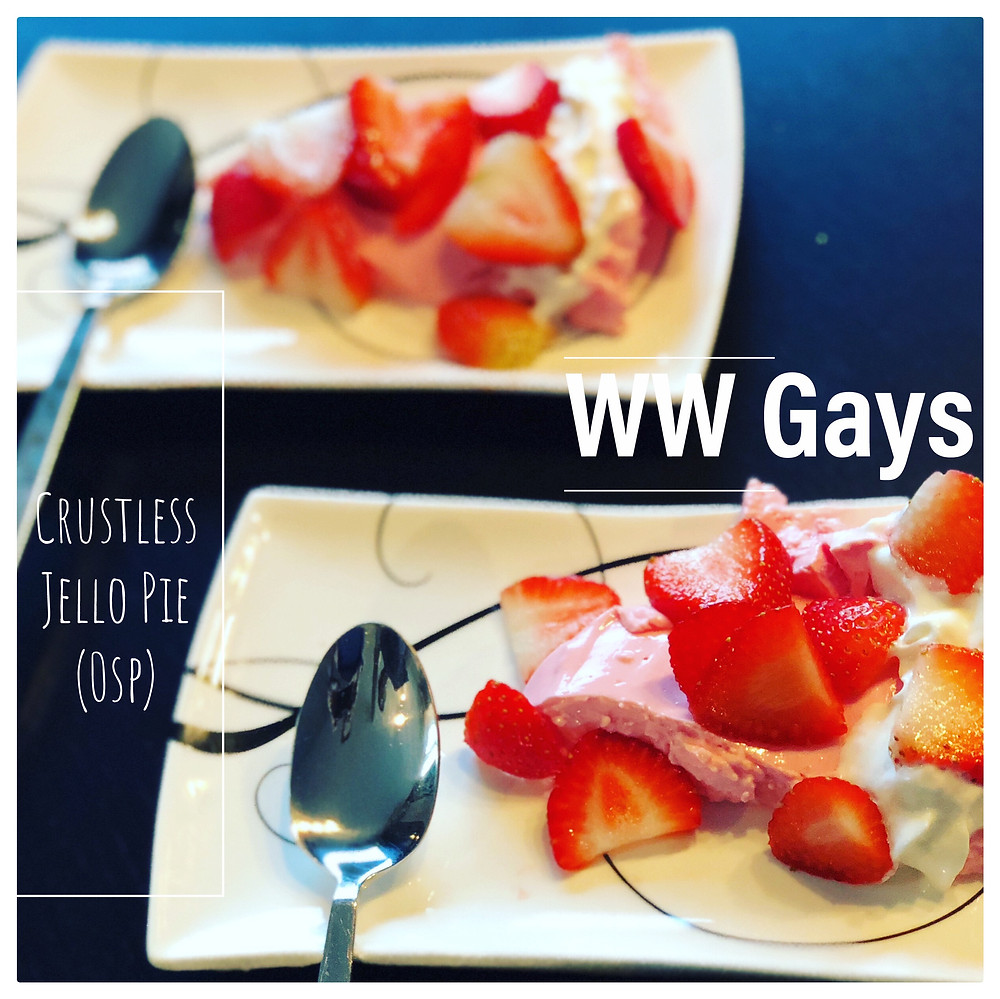Crustless Jell-O Pie