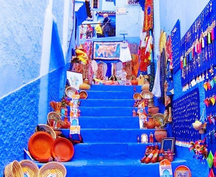 Morocco Chefchaouen blue city
