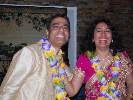 Gautom weds Suchitra - again, after 25 years! July 7th 2018