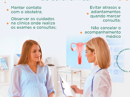 Pré-natal em tempos de coronavírus!