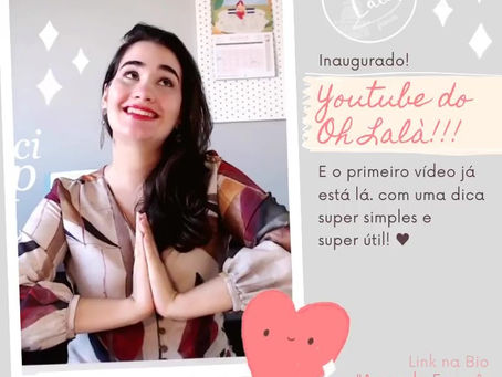 Canal do Youtube "Aprenda Francês com Oh Lalà!"