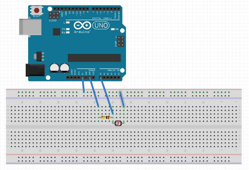 Interfacing LDR Sensor with Arduino