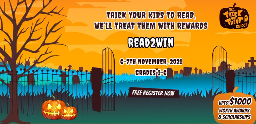 Halloween “Trick or Treat Kahoot” - Win Scholarships Worth $1000 content media