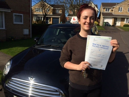 A great week of student passes once again. Well done Caitlin. Great result.
