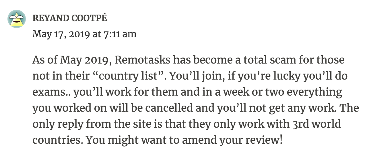 PHISHING MILL: Remotasks content media