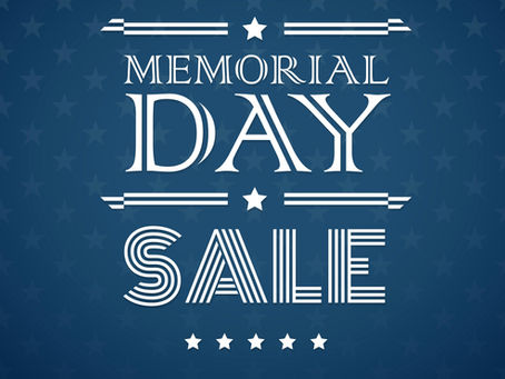 Memorial Day Sale