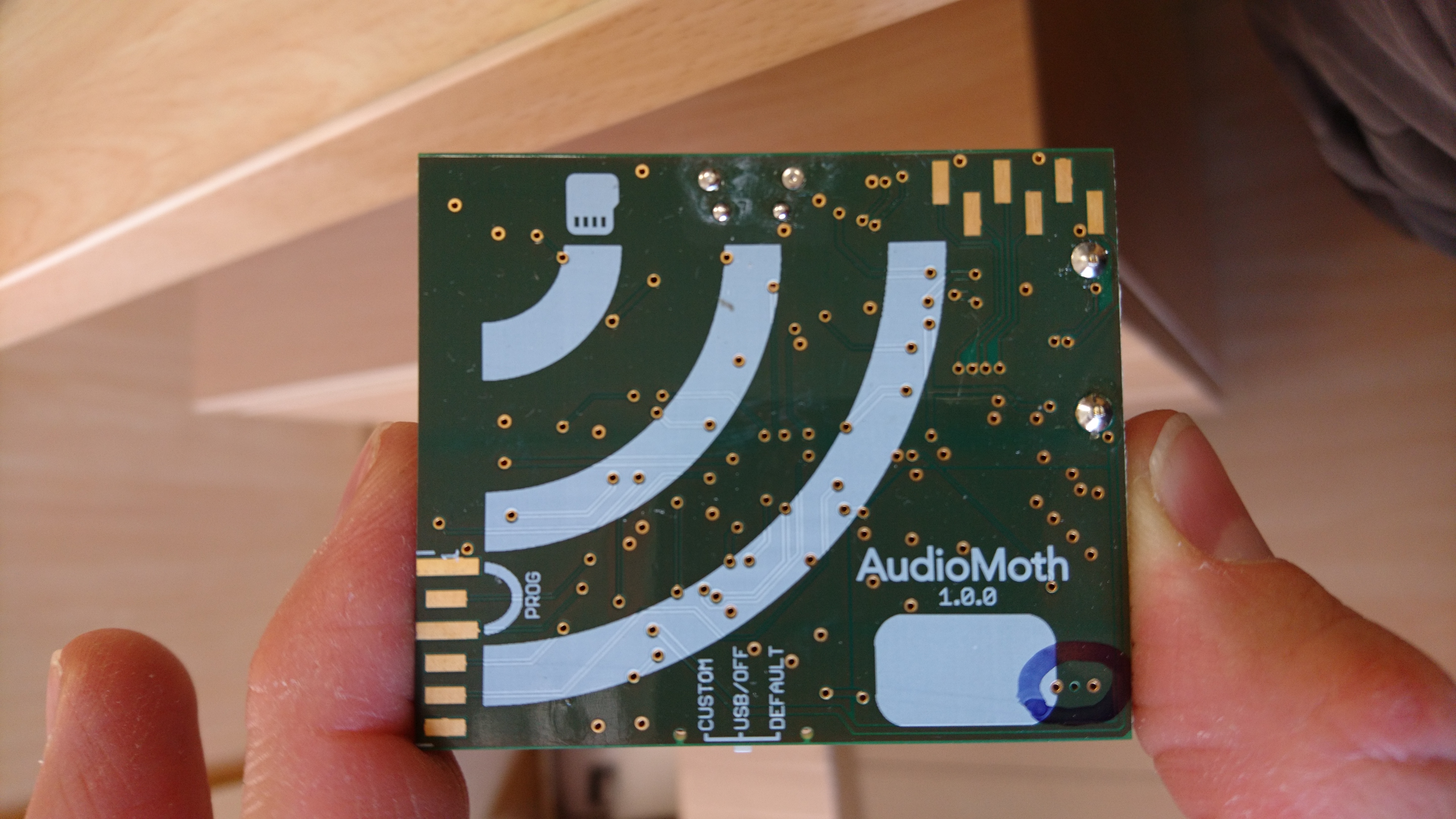 Audiomoth 1.0.0 version content media