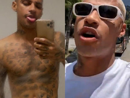 Funkeiro Pk Delas comenta nude vazada: "acontece nas melhores famílias"