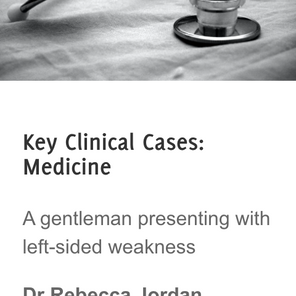 Key Clinical Cases: Medicine