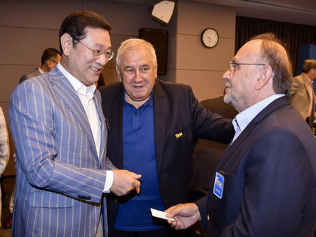 [포토뉴스] 이용섭 광주광역시장, 국제수영연맹(FINA) 1차 뷰로회의 참석 - 팔로우뉴스