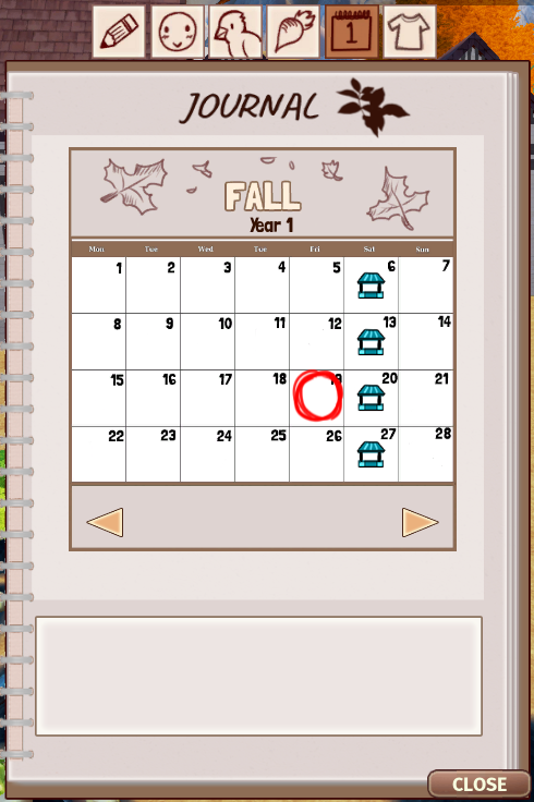 Missing birthdays in journal content media