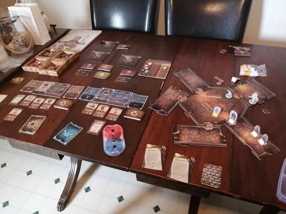 Gloomhaven at the table Things I'm learning & Scenario 2 (*minor