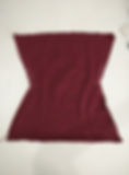 Serged tshirt tube