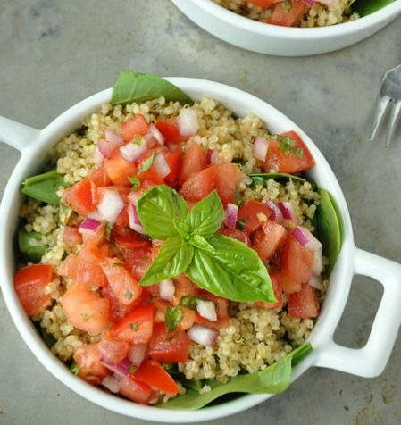 Bruschetta Quinoa Salad