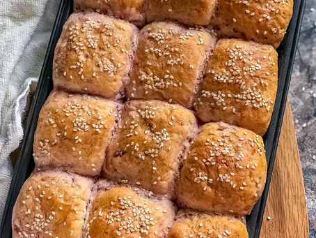 Japanese Purple Sweet Potato Soft Buns