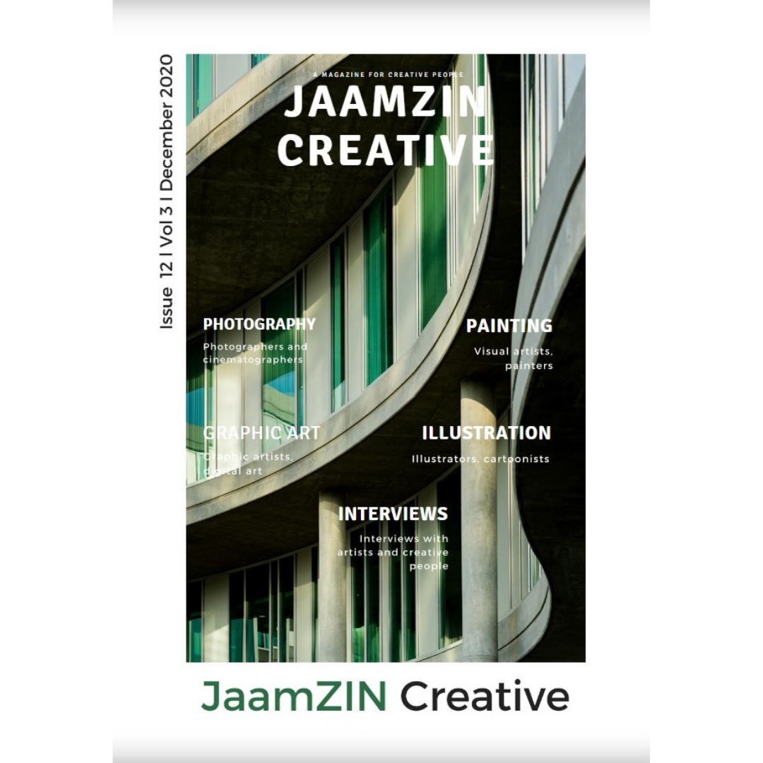 December 2020 Issue of JaamZIN Creative Magazine content media