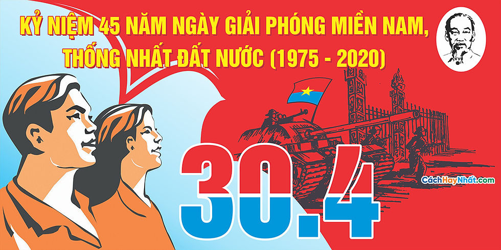 Băng Rôn Giải Phóng Miền Nam 30-4 Và Quốc Tế Lao Động 1-5 File Vector 14