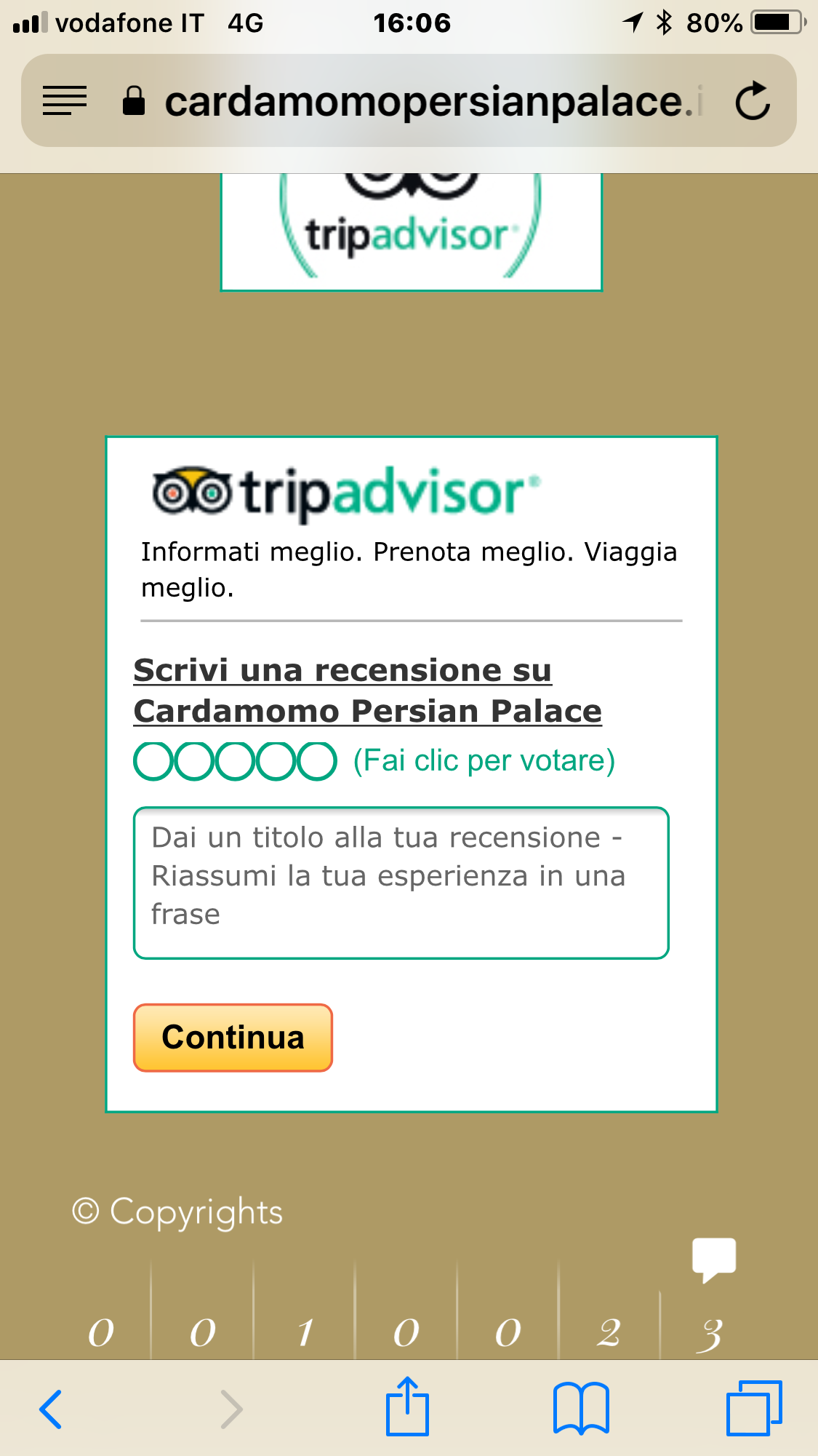 10.000 visualizzazioni! www.cardamomopersianpalace.it content media