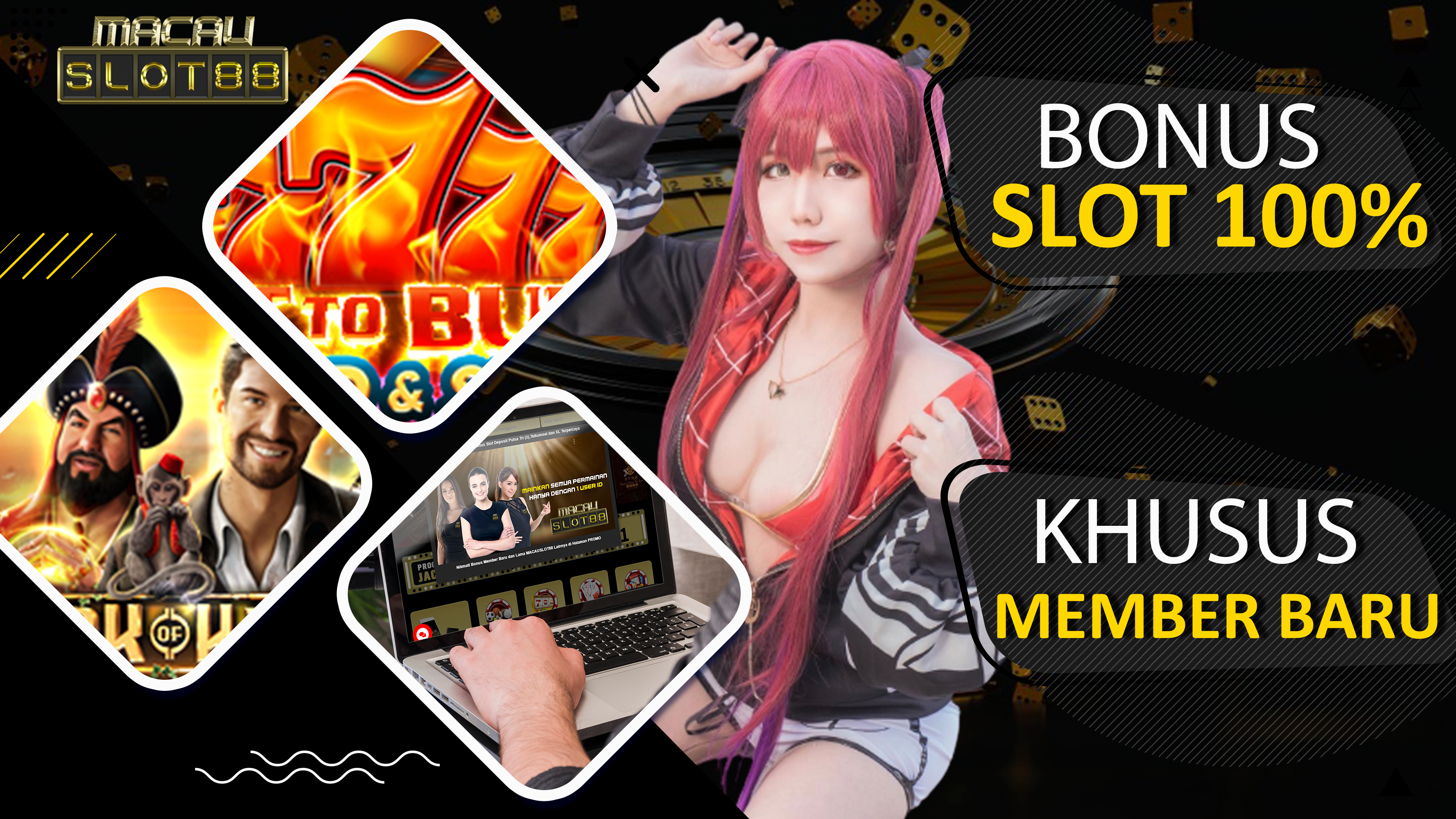 Daftar MACAUSLOT88 Bonus 100% Member Baru Di Depan 2022 content media