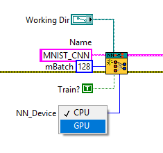 Selecting GPU for DL execution