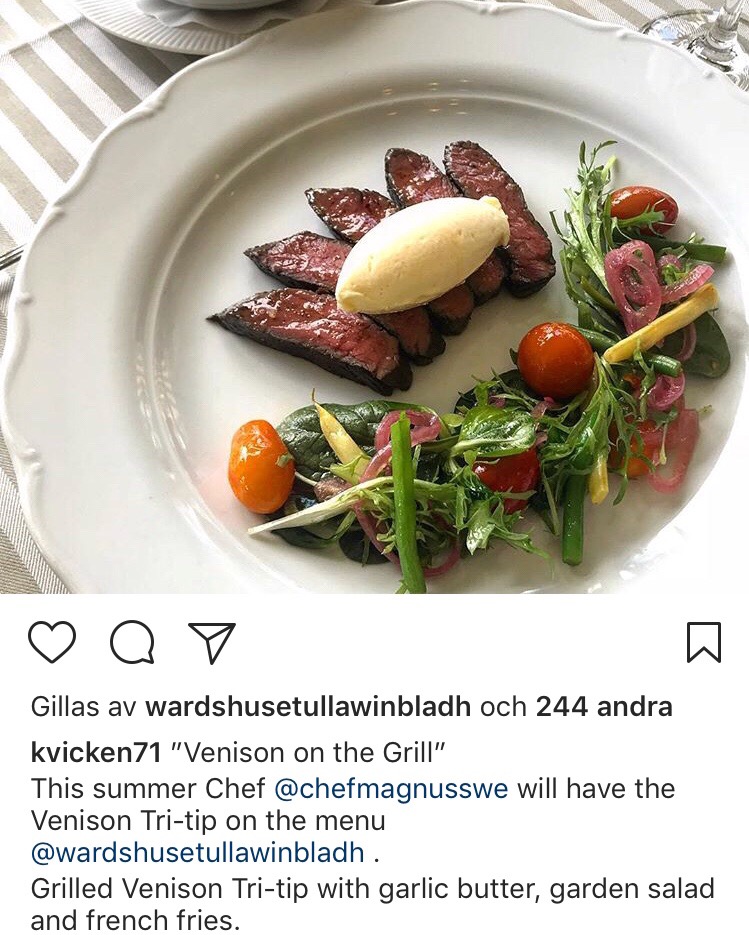 Grilled Tritip on the summer menu content media