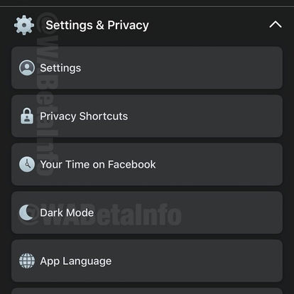 Screenshots of Dark Mode Coming to Facebook iOS Shared