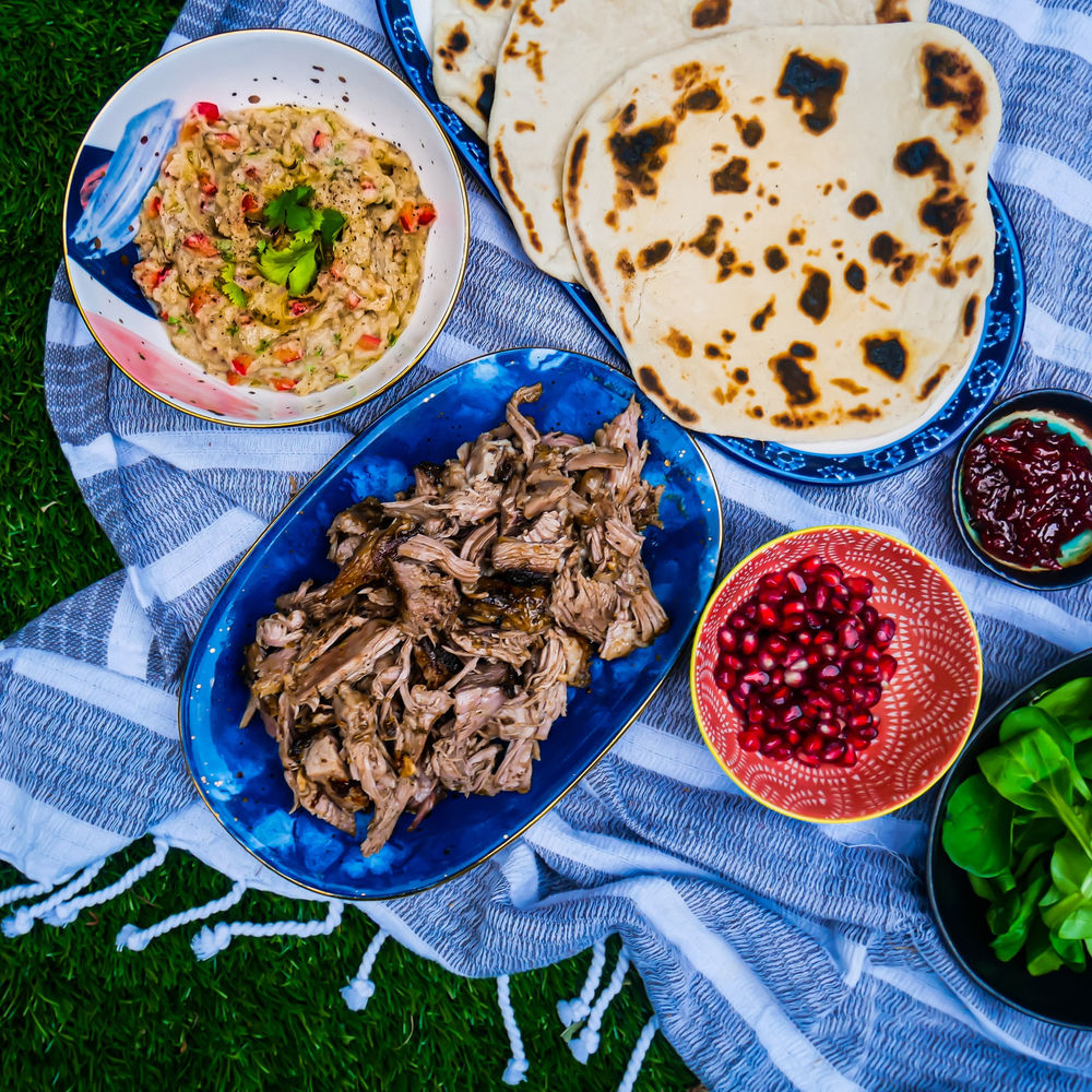 Slow Cooked Lamb Shawarma